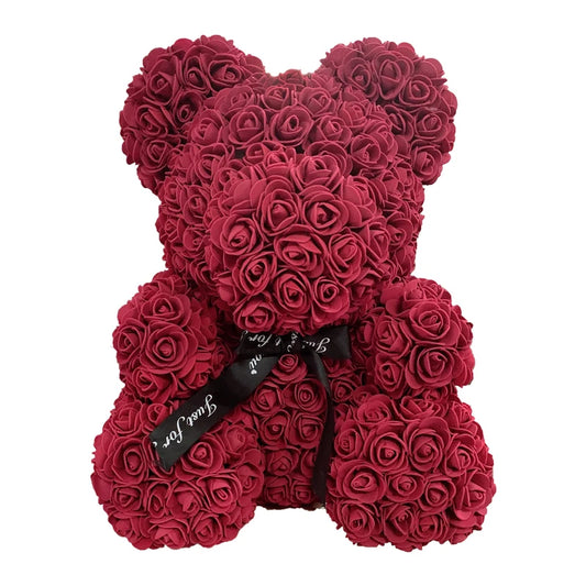 Bloomy Bear – Romantic Rose Teddy Bear