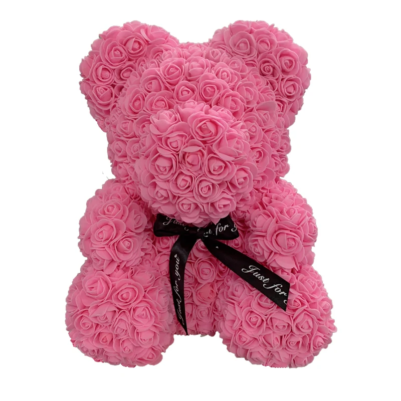 Bloomy Bear – Romantic Rose Teddy Bear