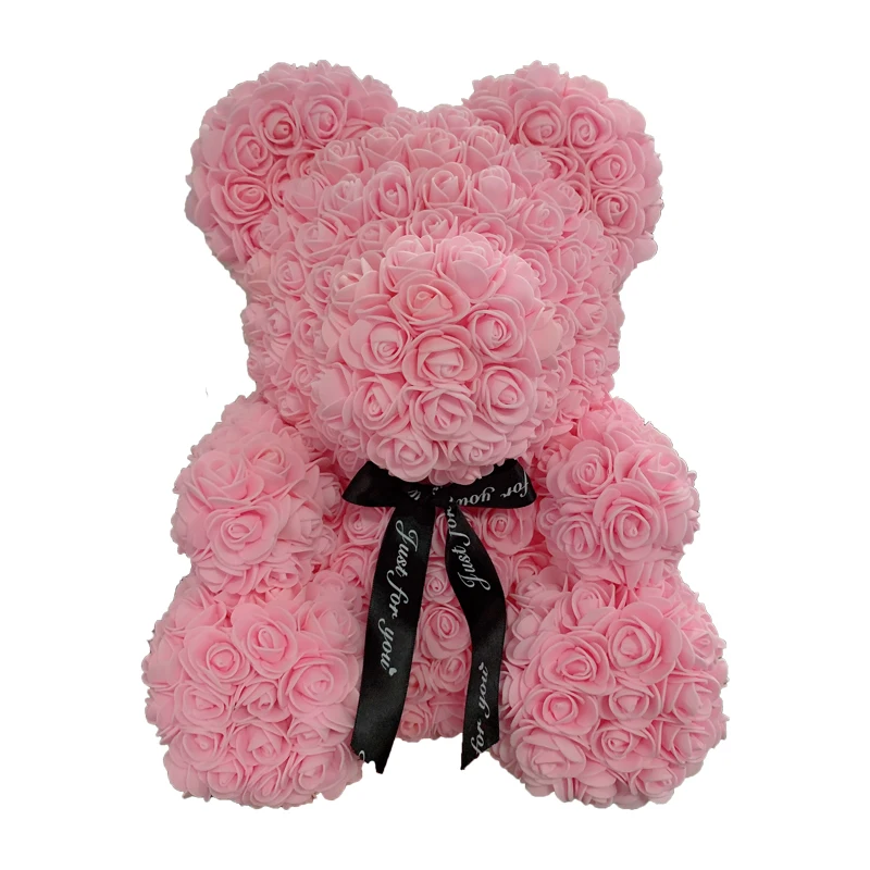 Bloomy Bear – Romantic Rose Teddy Bear