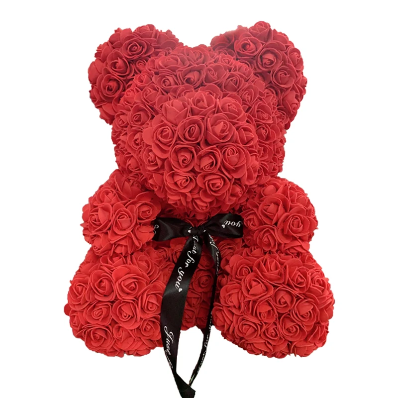 Bloomy Bear – Romantic Rose Teddy Bear